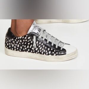 P448 John Sneakers leather and cow hide